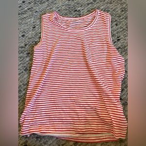 MADEWELL sandberg striped pocket muscle tank
